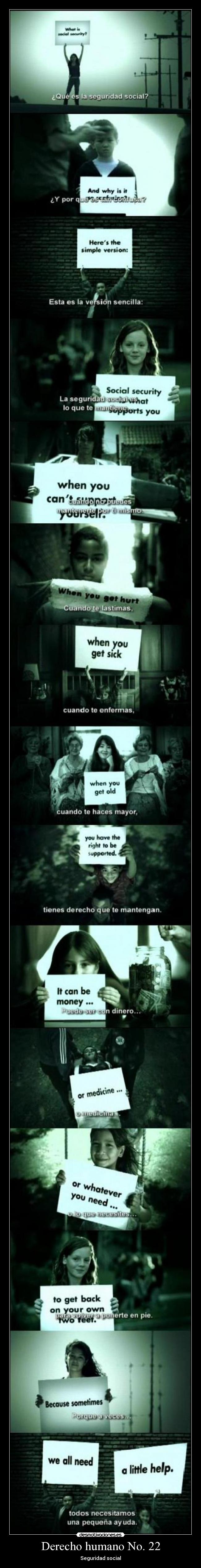 Derecho humano No. 22 - 