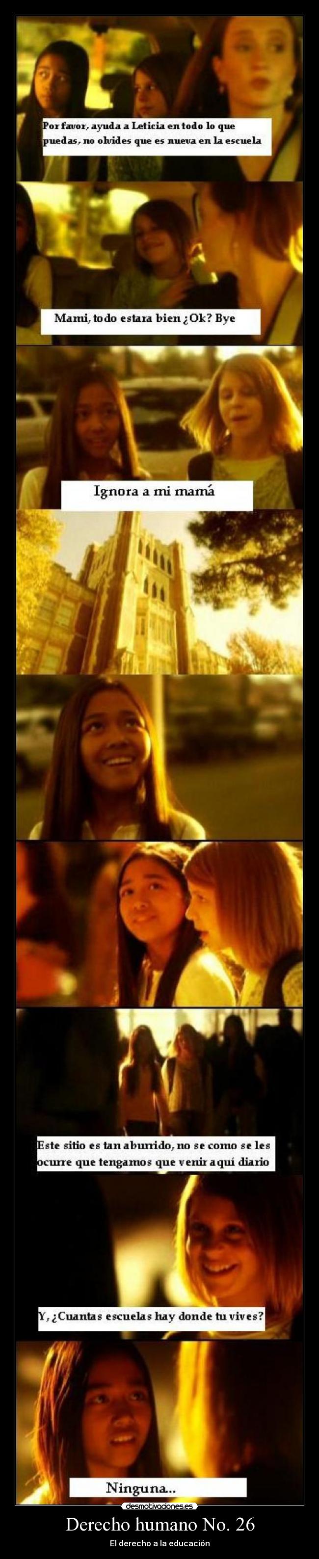 Derecho humano No. 26 - 