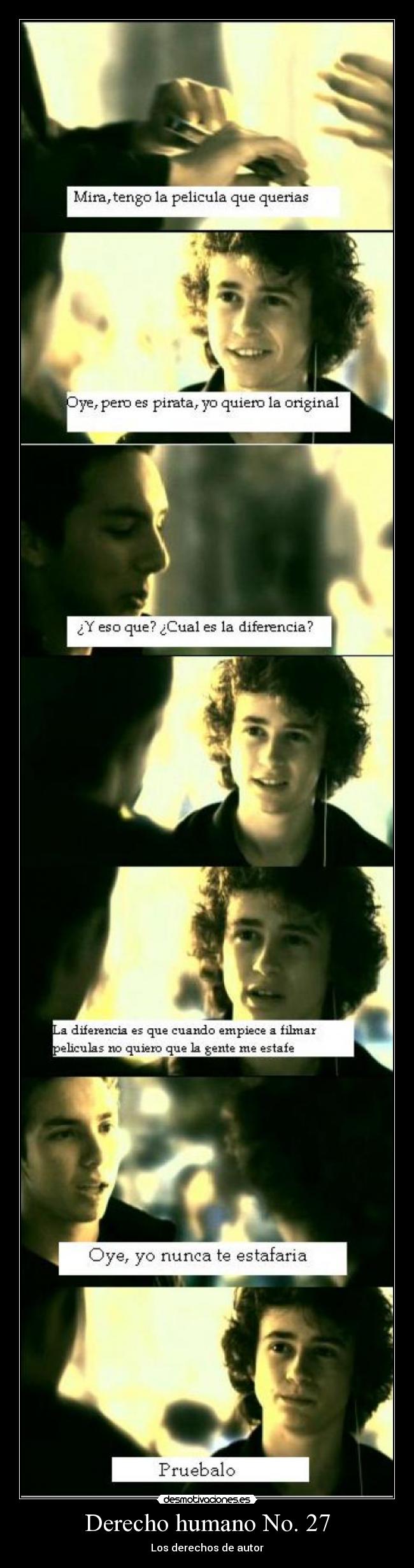 Derecho humano No. 27 -