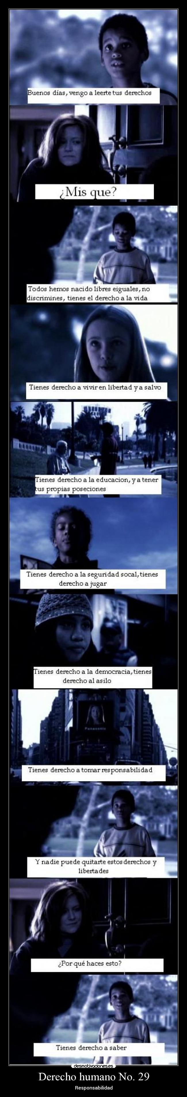 Derecho humano No. 29 - 