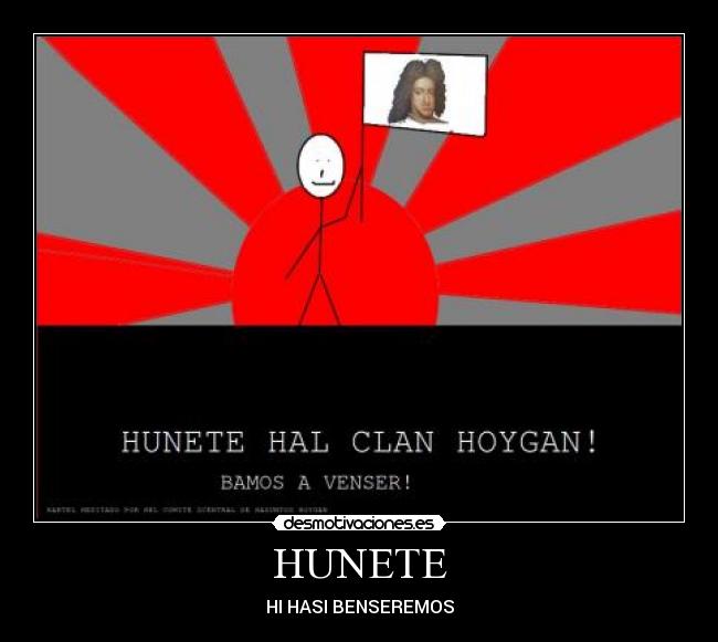 HUNETE - HI HASI BENSEREMOS