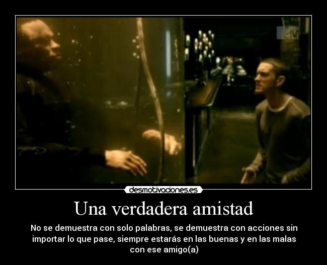 Una verdadera amistad - 