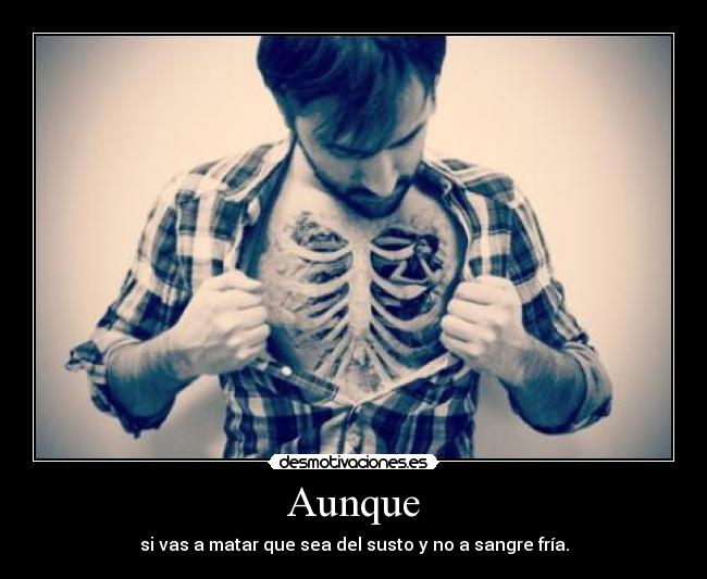 Aunque -