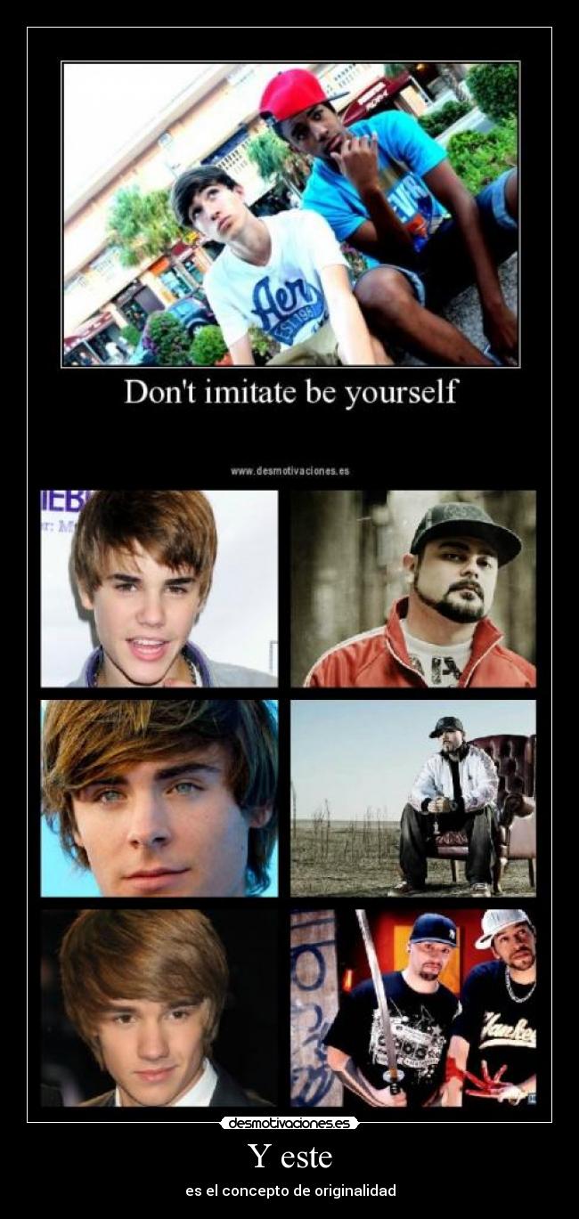 Y este - es el concepto de originalidad