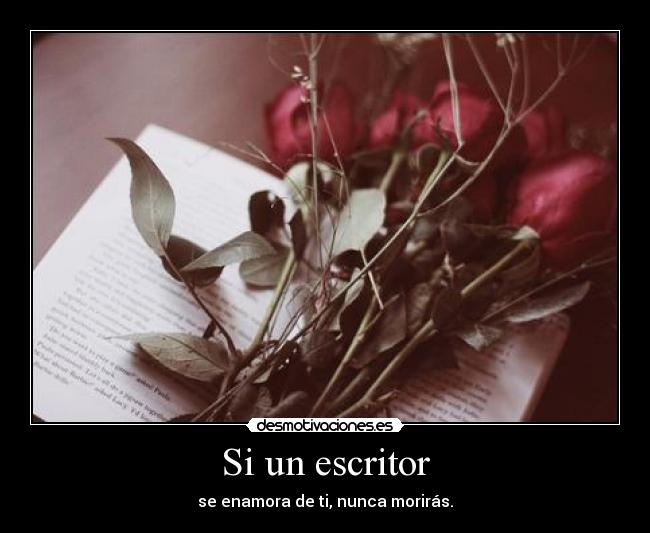 Si un escritor - 