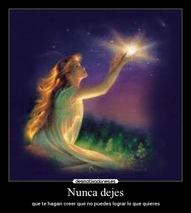 Nunca dejes - 