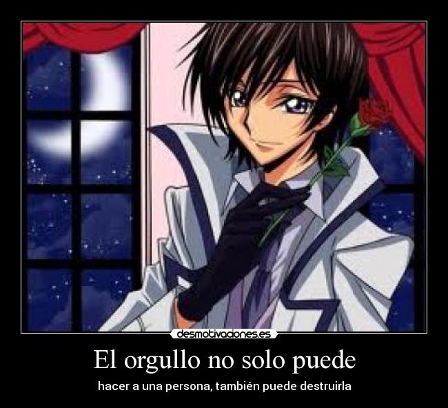 carteles code geass anime lelouch lamperouge desmotivaciones