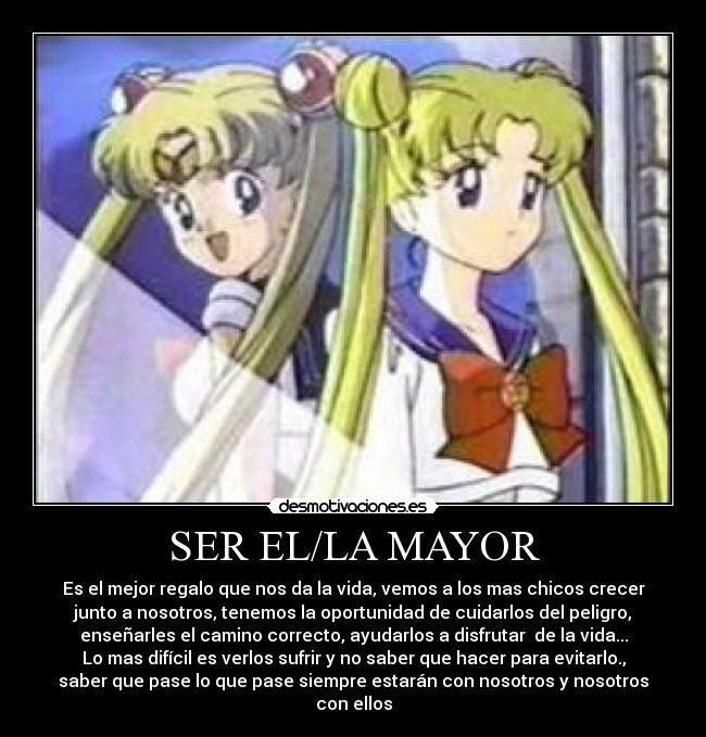 SER EL/LA MAYOR - 