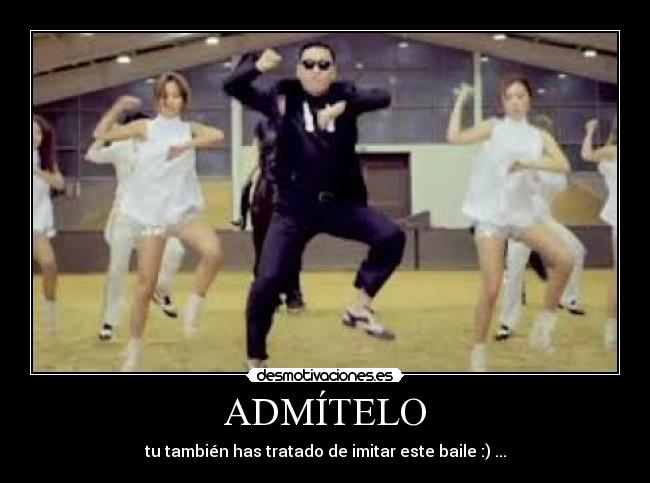 ADMÍTELO - tu también has tratado de imitar este baile :) ...