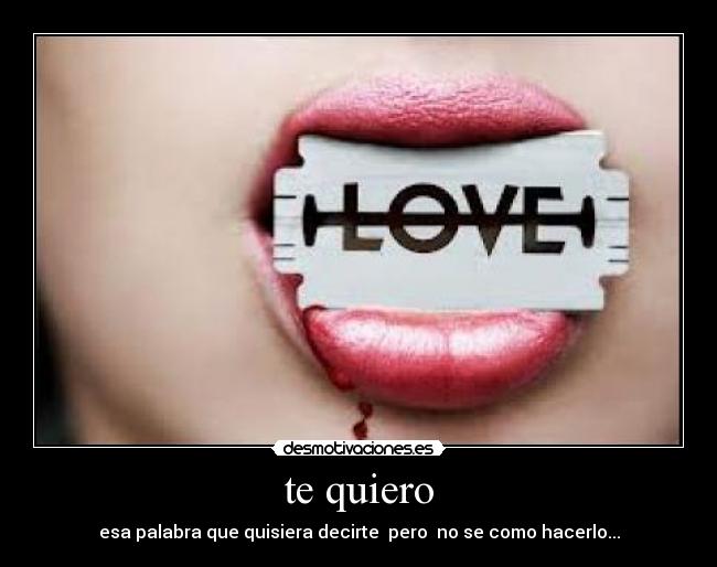 te quiero - 