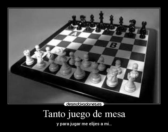 Tanto juego de mesa -