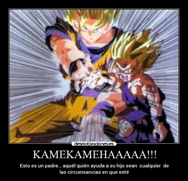 carteles goku son gohan desmotivaciones