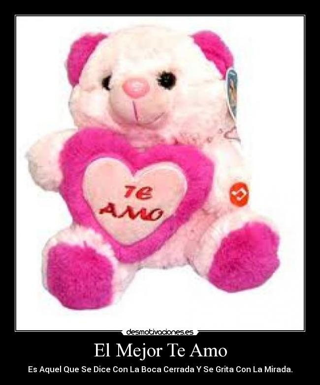 El Mejor Te Amo -