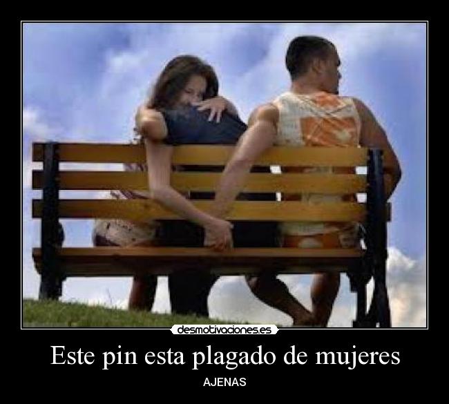 Este pin esta plagado de mujeres - AJENAS