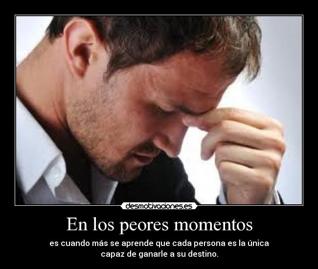 En los peores momentos - 