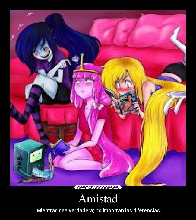 carteles amistad adventure time desmotivaciones