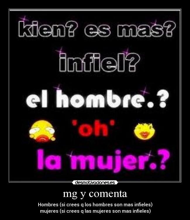 mg y comenta -