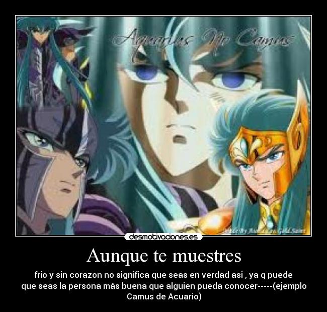 Aunque te muestres -