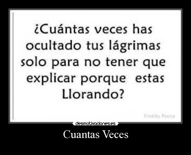 Cuantas Veces -