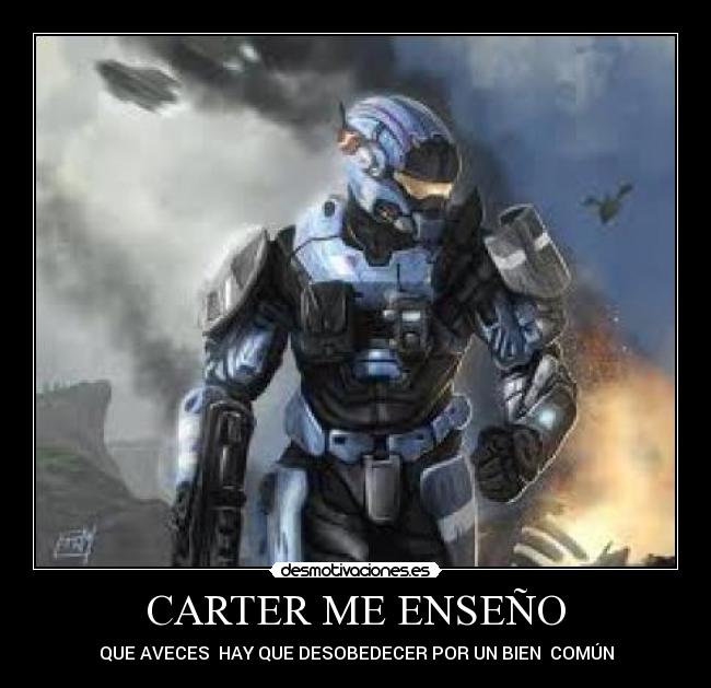 CARTER ME ENSEÑO -