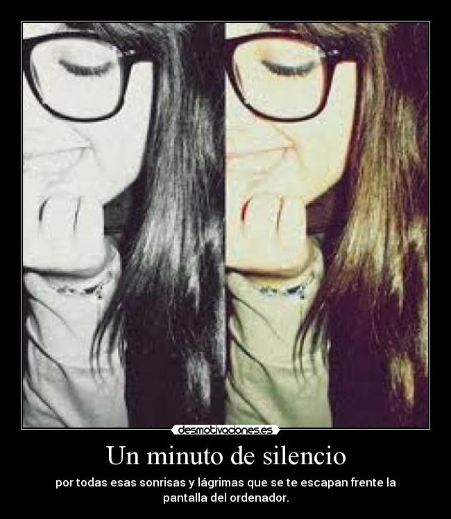 Un minuto de silencio -