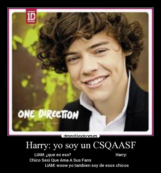 Harry: yo soy un CSQAASF - 