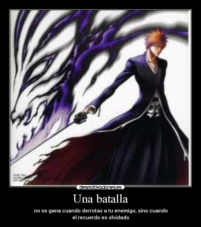 Una batalla -