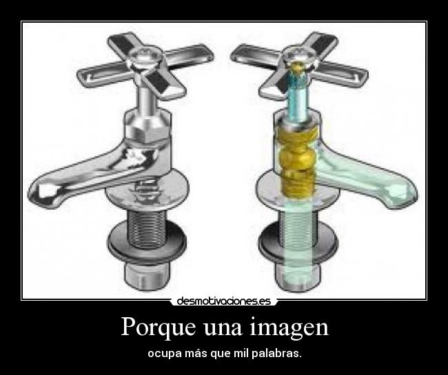Porque una imagen - ocupa más que mil palabras.