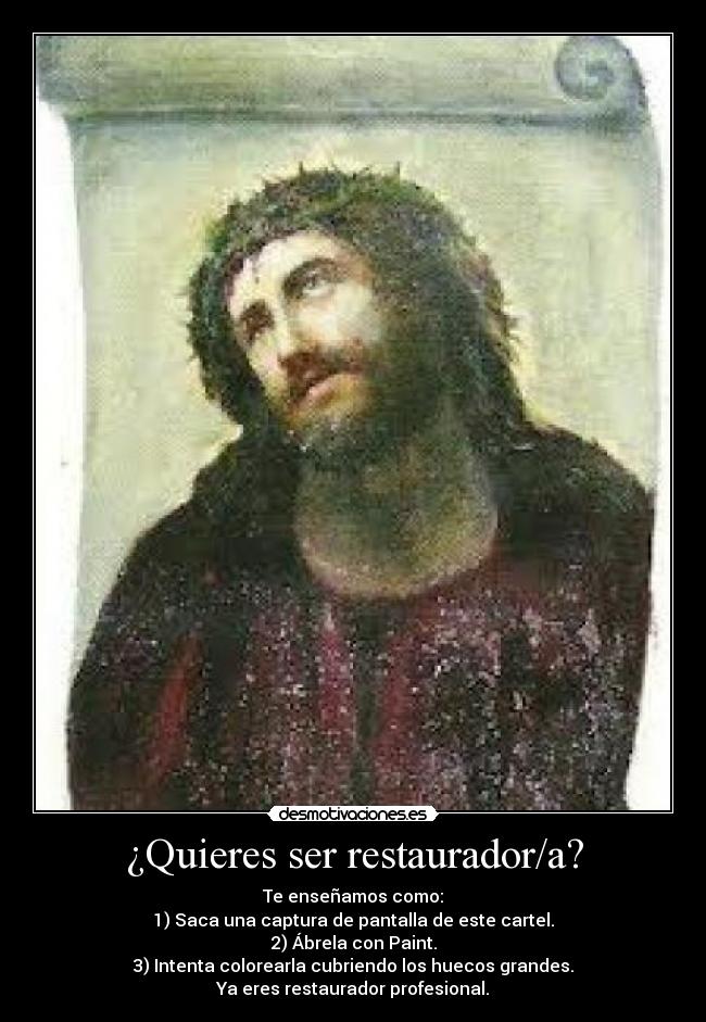 ¿Quieres ser restaurador/a? - 