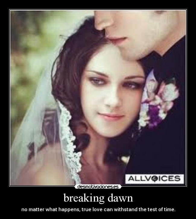 breaking dawn -