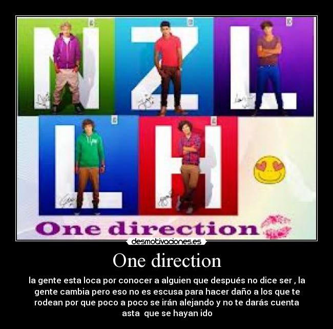 One direction -