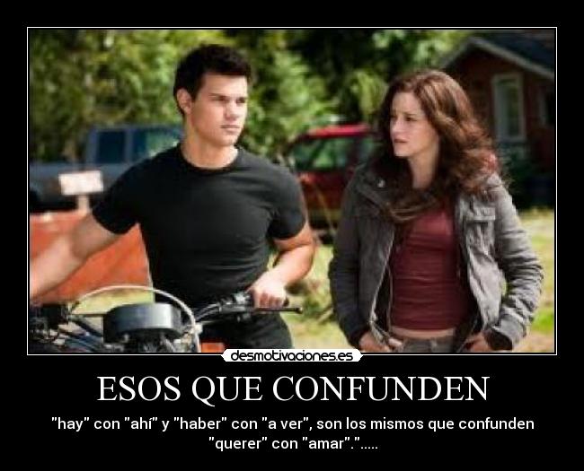 ESOS QUE CONFUNDEN -