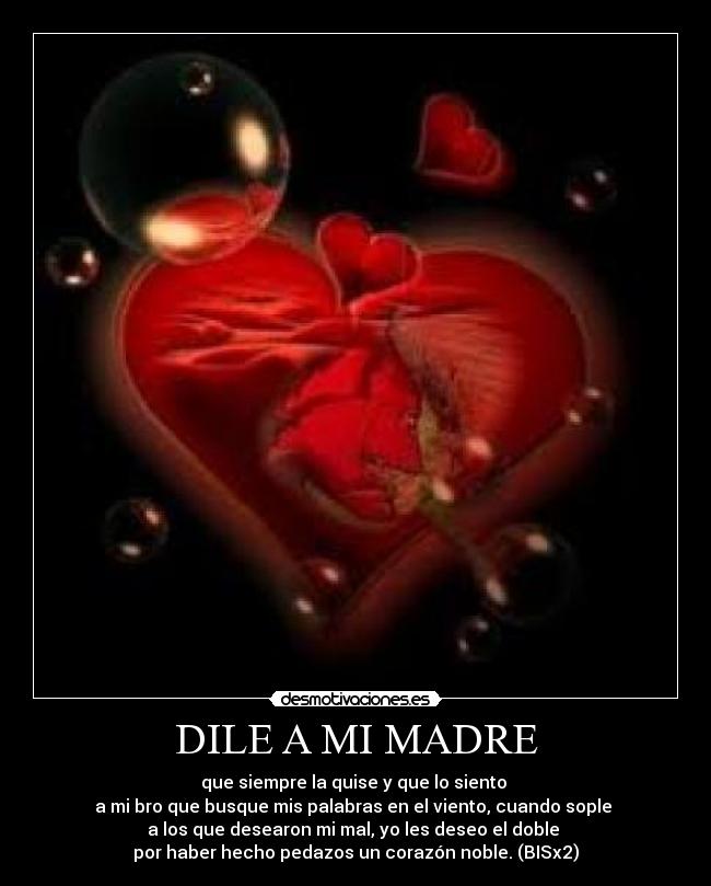 DILE A MI MADRE - 