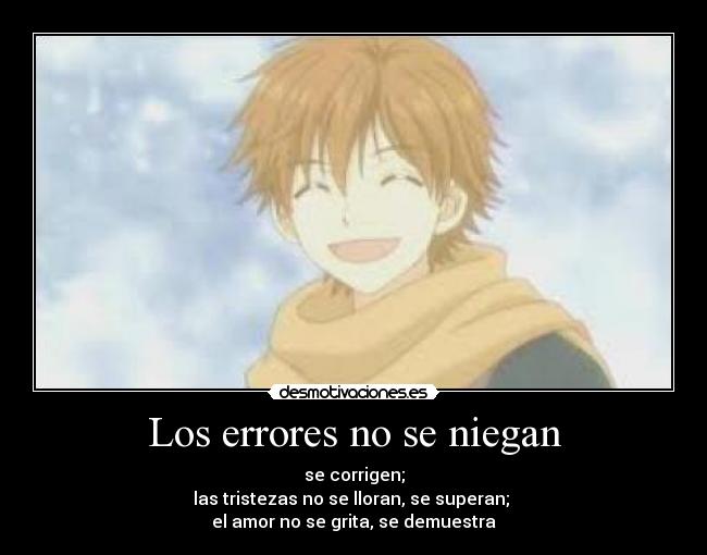 Los errores no se niegan - 