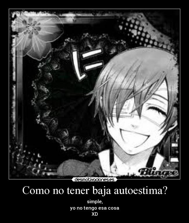 carteles anime frases baja autoestima muerde brillante trasero metalico fito0991 desmotivaciones