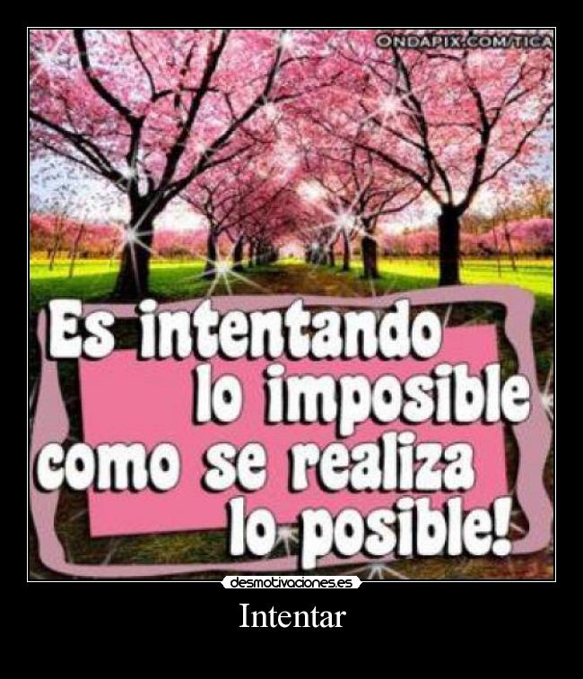 Intentar -