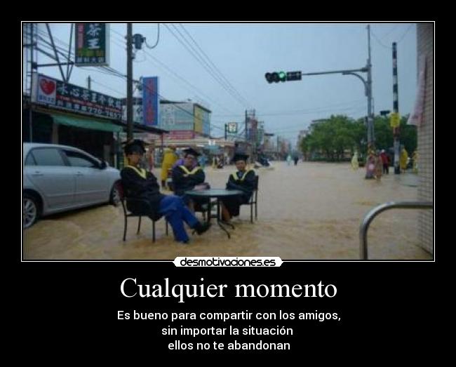 Cualquier momento -