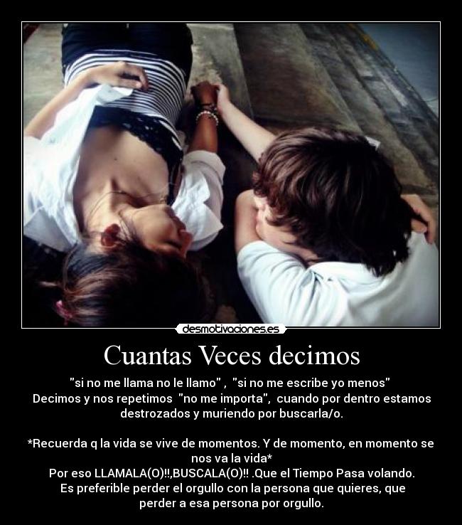 Cuantas Veces decimos -