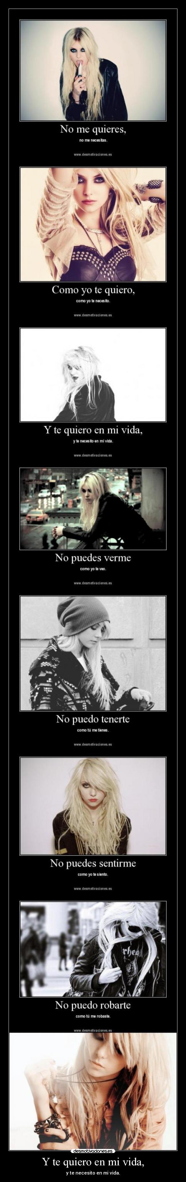 carteles vida you the pretty reckless tpr taylor momsen nomiresaqui desmotivaciones