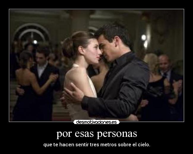 por esas personas - 