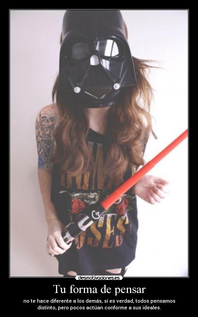 Tu forma de pensar -