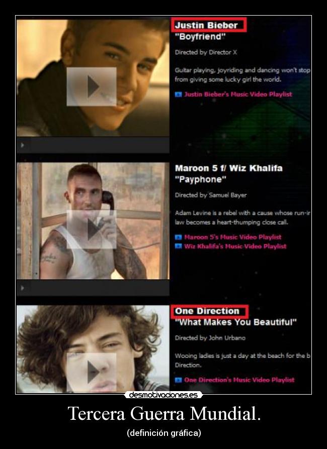 Tercera Guerra Mundial. -