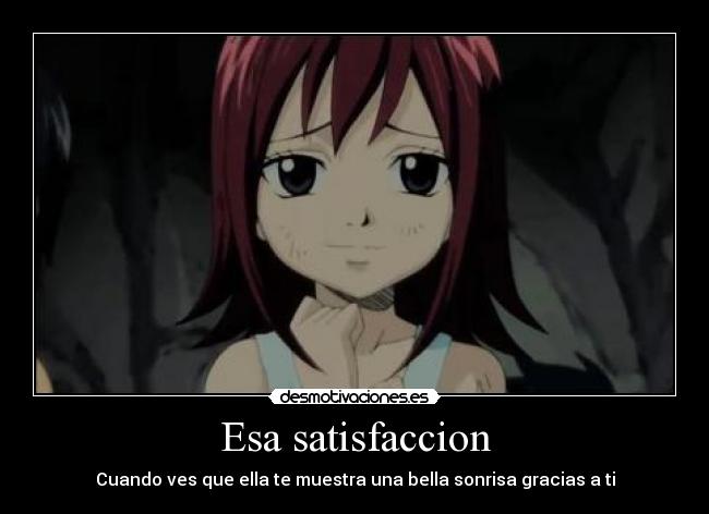 carteles fairy tail erza scarlet jellal fernandes anime desmotivaciones