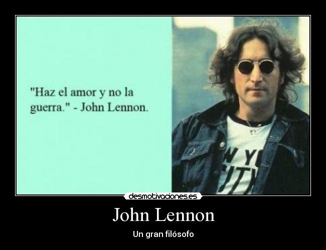 John Lennon - Un gran filósofo