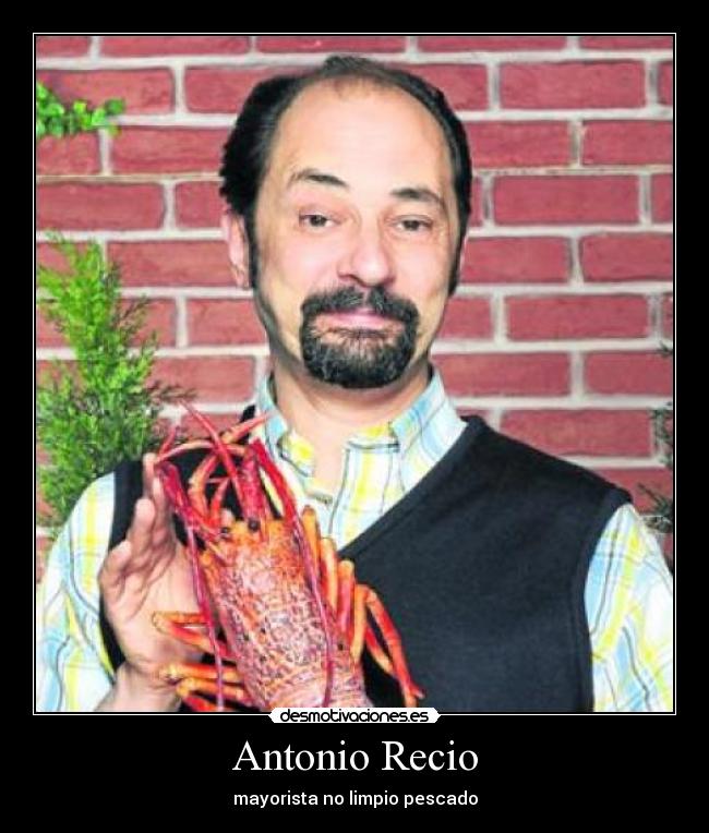 Antonio Recio - mayorista no limpio pescado