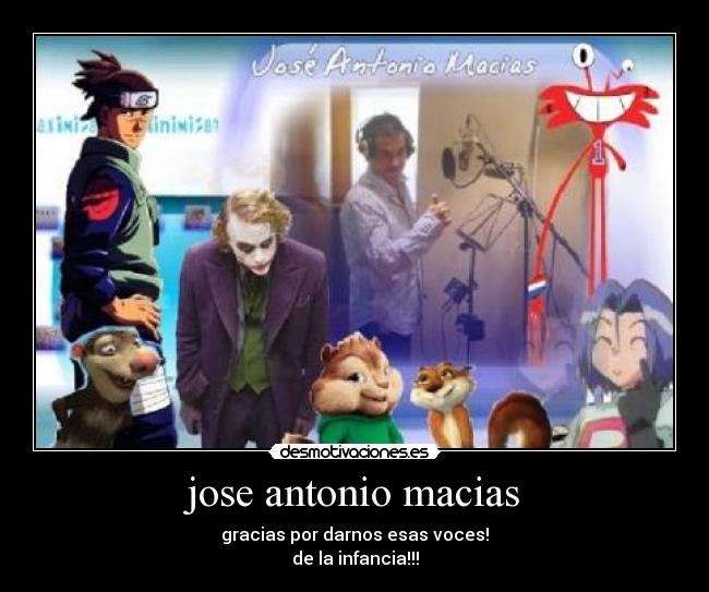 carteles jose antonio macias doblaje desmotivaciones