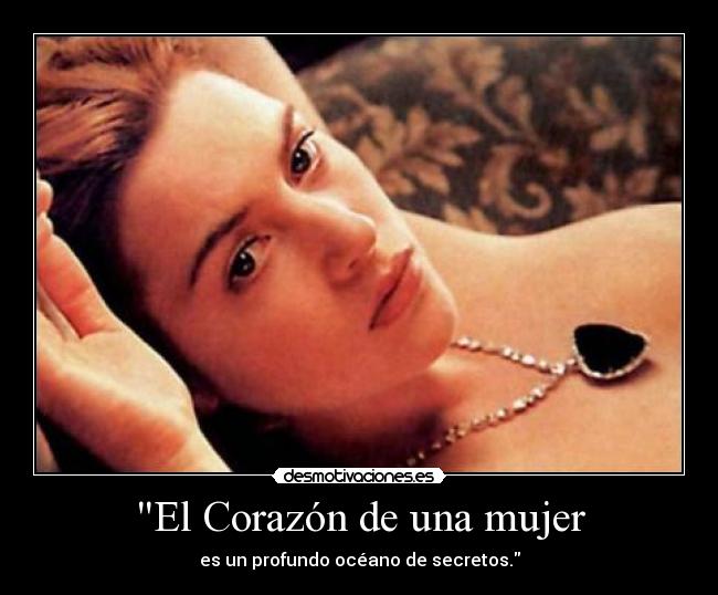 carteles corazon mujer corazon una mujer desmotivaciones