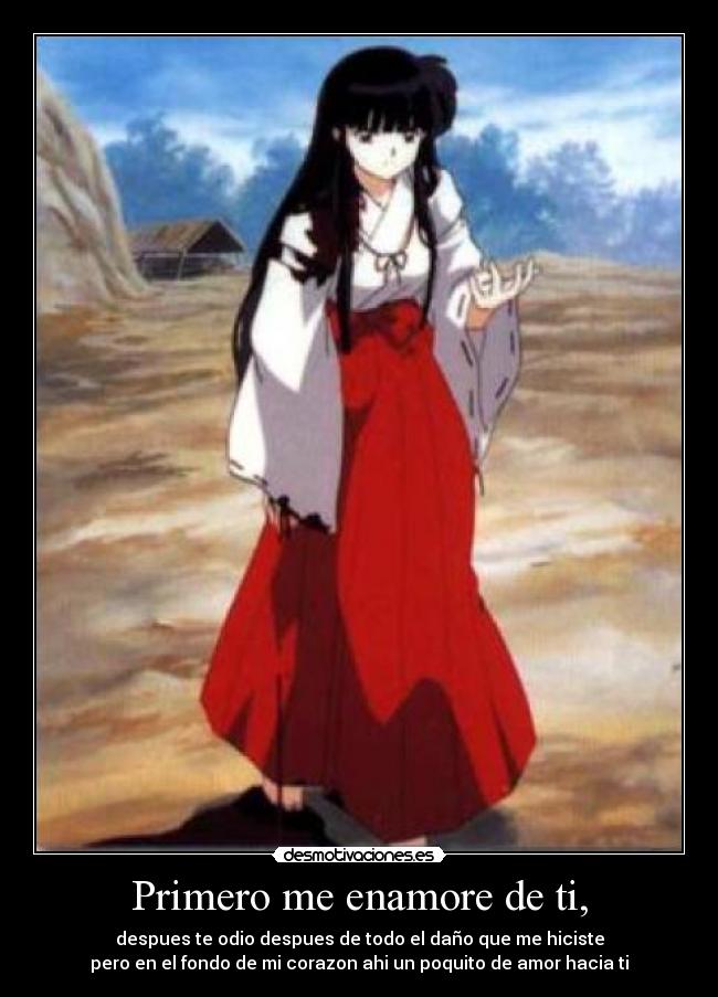 Primero me enamore de ti, - 