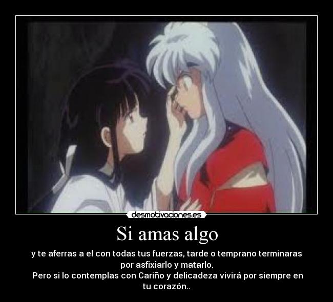 carteles inuyasha kykyo desmotivaciones