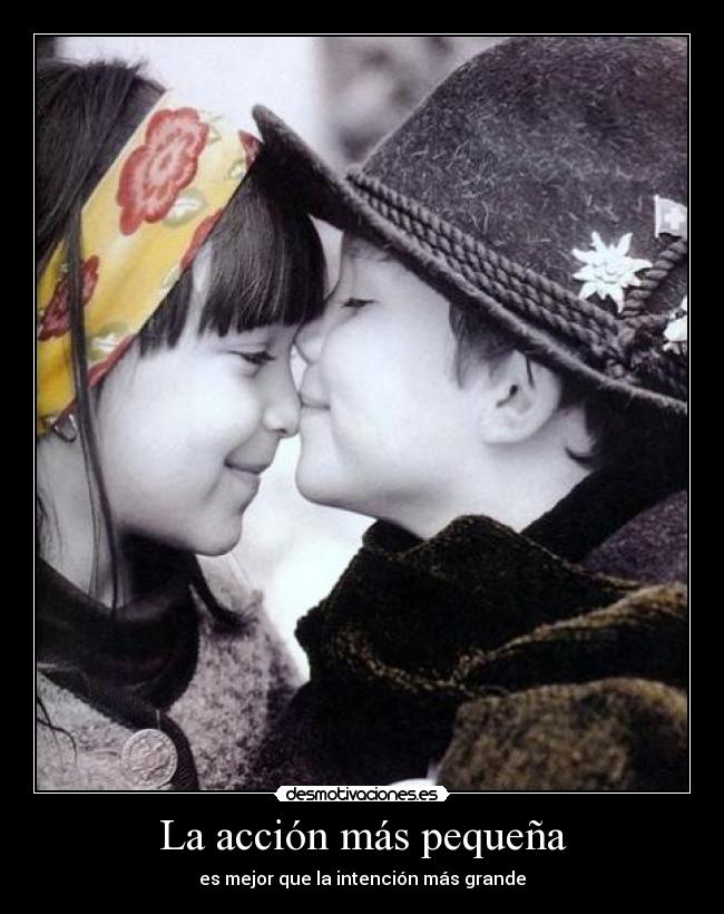 La acción más pequeña -